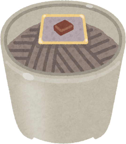 Illustration of a Traditional Japanese Incense Burner (Kodo)